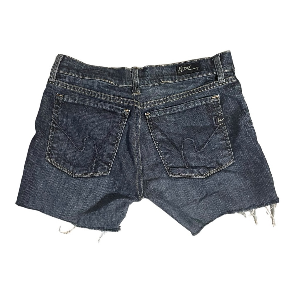 Citizens of Humanity Kelly Stretch Full Leg Denim Shorts Size 30